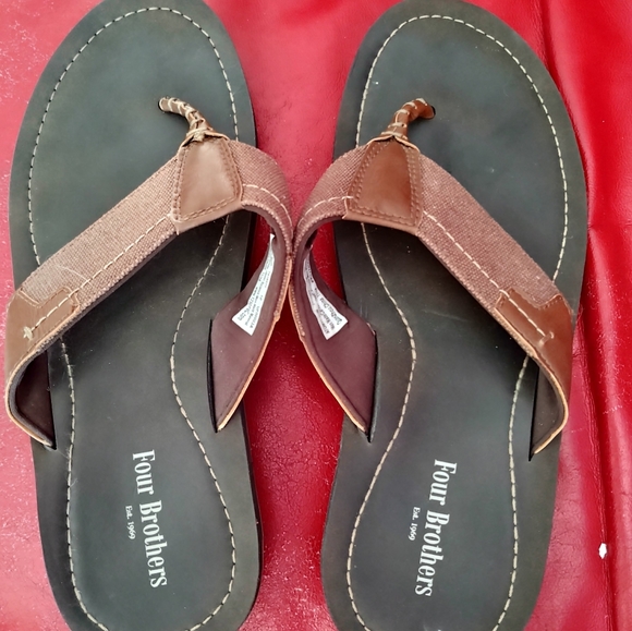Four Brothers Atomic Sun Flip Flop Size 